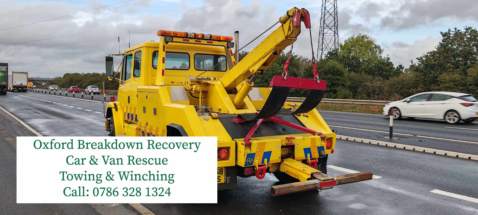 Oxford breakdown recovery wrecker service towing winching bicester abingdon didcot witney henley thame