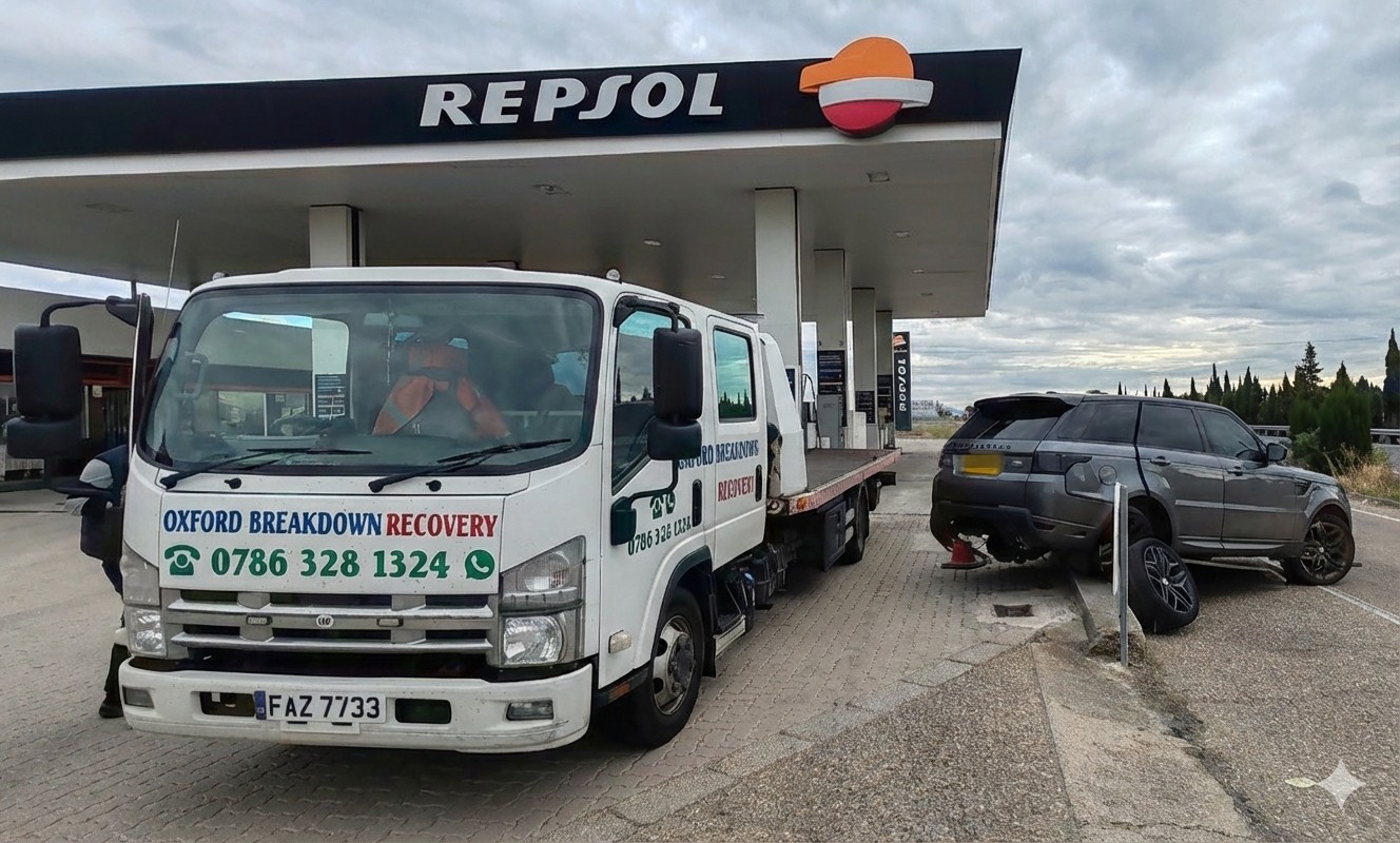 car recovery spain uk accident damaged repatriation