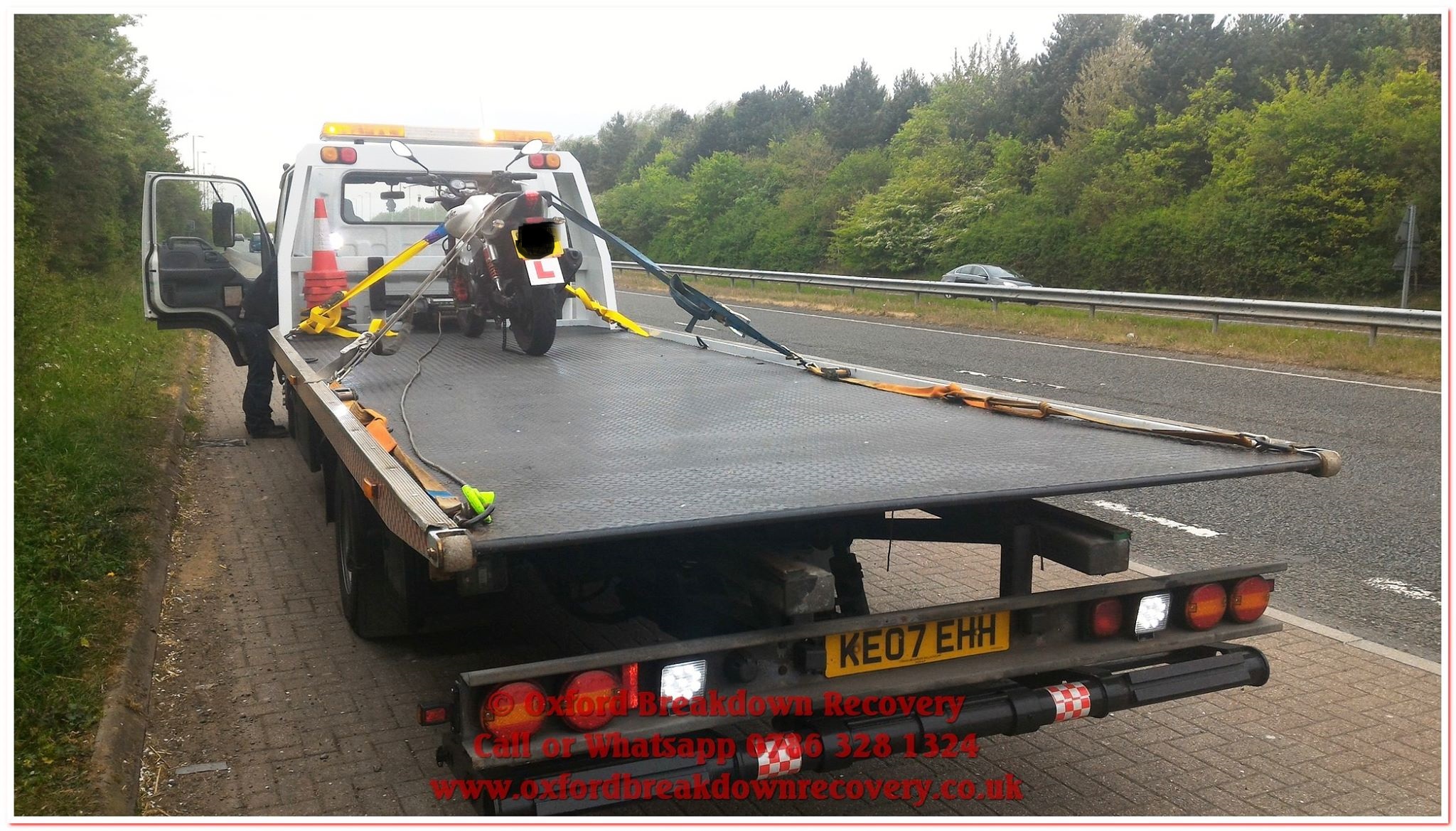 oxford breakdown recovery motorbike rescue abingdon bicester towing service